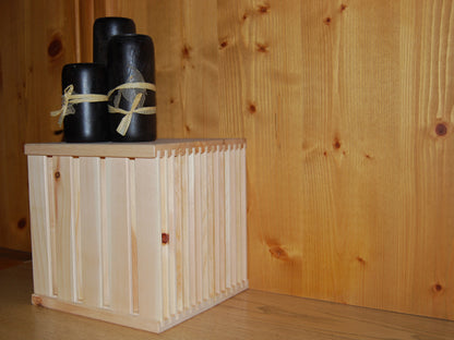 Duftwürfel aus Zirbenholz  - 'Alpina's Box' | verschiedene Größen | Aromatherapie mit Zirbenöl | Made in Austria