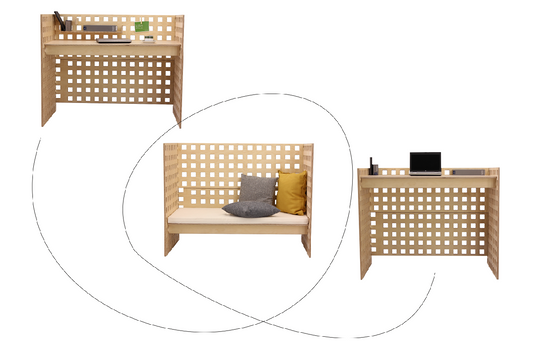 Design mit System - Office Anna | verschiedene Größen | Birkenholz | Echtes Handwerk | Made in Austria